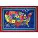 Fun Rugs Children's Fun Time Collection, State Capitals   550040906